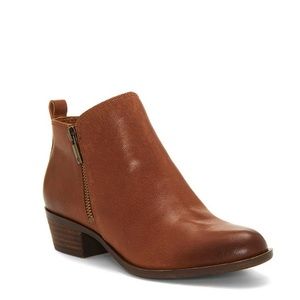 Lucky Brand Leather Bootie in Toffee 6.5